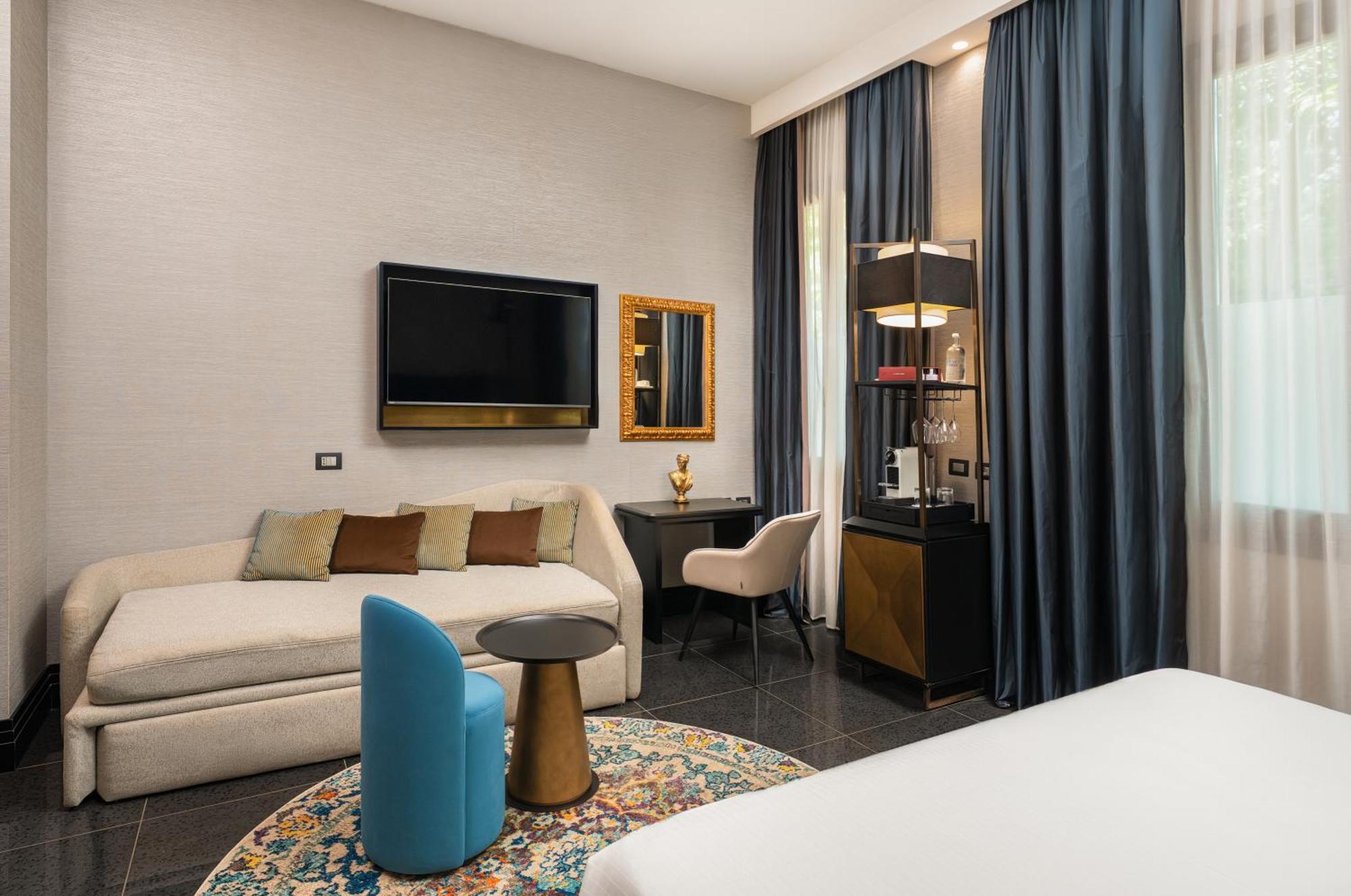 Premium Zimmer mit Queensize-Bett und Schlafsofa